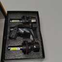 / Bulbs 6500K Cool White 60000LM 900% Brighter, Plug and Play IP68 Waterproof Off-Road Lights, Pack of 2