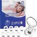 Effective to Relieve Snoring, Snoring Solution for Comfortable and Quieter Sleep, White,M