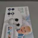 Babysense 5" HD Split-Screen Baby Monitor, Video Baby Monitor with 2 Cameras and Audio, Night Light, 1000ft Range, Two-Way Audio, 4X Zoom, Night Vision, 4000mAh Battery