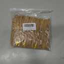 50pcs Khaki Velvet Bows for Christmas Tree - 5x7 Inch Pre-Tied Holiday Bows for Tree,Wreath,Gift Wrapping & Decor (3/8"Width)