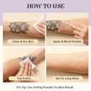 Tattoo Cover Up Makeup Waterproof, 2 Colors Mix Foundation Full Coverage Tattoo Coverup Make Up for Leg Neck Body, Scars Vitiligo Veins Dark Spots Long Lasting Concealer for All Skin, Ivory Dark 1.4oz