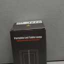 Portable Metal Table Lamp for Indoor/Outdoor ,Rechargeable Cordless LED Lamp, 3-Colour Infinitely Dimming Battery Powered Small Desk Lamp, Restaurant/Bedroom/Bar/Coffee Shop/Camping Light (Gold)