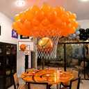 Teyva Daily 204 Pcs Basketball Party Decorations Set DIY Extra Large Basketball Frame Decoration for Sports Theme Birthday Game Party Supplies