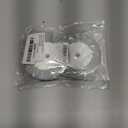 Silver Ribbon 3/8 Inch x 50 Yards Satin Ribbon Continuous, Single Face, for Crafts, Gift Wrapping, Floral Bouquet, Weddings, and Decorations, with Spool