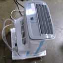 BLACK+DECKER Portable Air Conditioner, 8,000 BTU (3,950 BTU SACC) for Rooms up to 400 Sq. Ft., Portable AC with Follow Me Remote Control and Window Kit, BPACT08WT, White