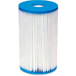 Intex 29005E Type B Pool Filter Cartridge Filter Pumps  Easy-to-Clean  Dacron Paper  Efficient Filtration  Single Pack (White)