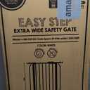 Regalo Safety 29"-49" Extra Wide Baby Gate, Bottom of Stairs & Doorways