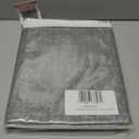 Micah Blackout Grommet Indoor Curtain 52 x 108 in Grey