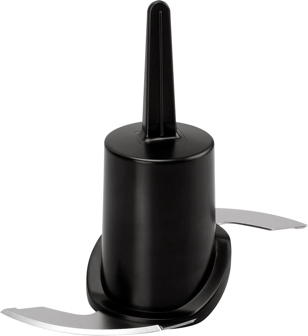 DLC-2ACBN Chopping Blade Fits Cuisinart Mini Prep Plus DLC-2A, Food Processor Blade Compatible with Cuisinart Food Processor Replacement Parts (Black)