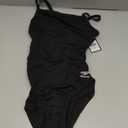 Speedo Womens Swimsuit One Piece Prolt Flyback Solid Adult Team (Black) 6/32