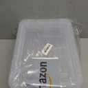 Morcte 50 Quart Clear Plastic Under Bed Storage Box, 3-Pack Under Bed Storage Containers on Wheels