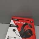 HyperX Cloud II Gaming Headset - 7.1 Surround Sound - Memory Foam Ear Pads - Durable Aluminum Frame - Multi Platform Headset - Works with PC, PS4, PS4 PRO, Xbox One, Xbox One S - Red (KHX-HSCP-RD)