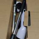 TUYU Electric Spin Scrubber, Full-Body IPX7 Waterproof Bathroom Scrubber with Power LCD Display, Adjustable Extension Handle, Cordless Shower Cleaner Brush for Bathtub Kitchen Wall Cleaning (Black)