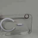 Magnetic Slim Designed for iPhone 17 Pro Max Case[Compatible with MagSafe],Thin Finish Skin Hard Back Case [Non Yellowing] Ultra Protective Fit Cover with Camera Protection 6.9 Inch (Clear)