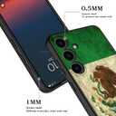 Phone Case Compatiable for Samsung Galaxy A15 5G,Slim Shockproof Protective Cover for Man Women Girl Boy Children,Mexico Mexican Vintage Flag