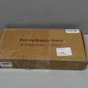 HULISEN Earring Display for Vendors, Adjustable Height Earring Display Stands for Selling, Jewelry Display for Earrings Card, Earrings Rack Display Holder with Tray, 30 Hooks, Carbonized Brown