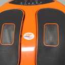Power Legs Electric Foot Massager Machine with Remote Control, Adjustable Speed, Vibration - Calf Massager - Feet Massager for Neuropathy Pain Relief, Plantar Fasciitis, Leg Blood Circulation (Orange)