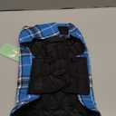 Kuoser Waterproof Dog Coat, Reversible Dog Jacket for Medium Dogs, Adjustable Durable Doggie Winter Coat Warm Puppy Cold Weather Apparel from Small to Large Breed, Blue M (Medium (Pack of 1))