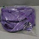 CRAFTISS Knitting Bag Yarn Storage - Gift for Crocheters - Durable Canvas Yarn Holder for Crochet Accessories - Organizer Crochet Bag with Knitting Accessories Case (Purple)