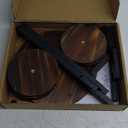 AUGOSTA 5 Tier Plant Stand, Tall Metal Wood Shelf Holder for Indoor Plants, Outdoor Garden Plant Display Rack Flower Pot Stand for Corner Living Room Balcony Garden Patio