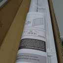 Cordless Room Darkening Mini Blinds for Indoor Windows - 30" W x 64" L - White, Over 1,400 Custom Sizes Starting at 9.97, 1" Vinyl Slats, Horizontal Window Blinds by Lumino