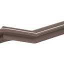 American Standard 738100-0020A Left Hand Trip Lever with Plastic Push Button, Polished Chrome