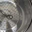 Oster Sangerfield 11-Inch Stainless Steel Everyday Cookware Pan with Steamer and Lid  Durable Nonstick Frying Skillet for Kitchen Cooking