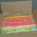 Kathfly 4 Pcs 5x7 Floating Picture Frame Acrylic Frames for Wall Mounted or Tabletop Standing Decorative Magnetic Photo Frames Neon Translucent Hanging Frame, Display Photo up to 7x9 (Trendy Colors)