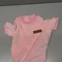 Jecikelon Pet Dog Clothes Dog Sweater Soft Thickening Warm Pup Dogs Shirt Winter Puppy Sweater for Dogs (Z01-Pink, Large)