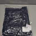 SOFIA'S CHOICE Women's Drawstring Midi Skirts High Elastic Waist Skirt (Blue, L)