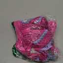 BMJL Women's High Waisted Bikini Ribbed Two Piece Swimsuit High Cut Color Block Adjustable Straps Bathing Suit (Large, Hot Pink043)