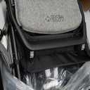 Lightweight Travel Stroller for Baby & Toddlers - Easy Fold & Compact Stroller with Canopy, Storage Basket, Multi-Position Recline & Convenient One-Hand Fold (Grey)