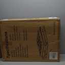 Collapsible Shopping Cart with Wheels, 200 lbs Capacity Grocery Cart on Wheels with Storage Crate, Platform Hand Truck with Foot Brake, Yellow