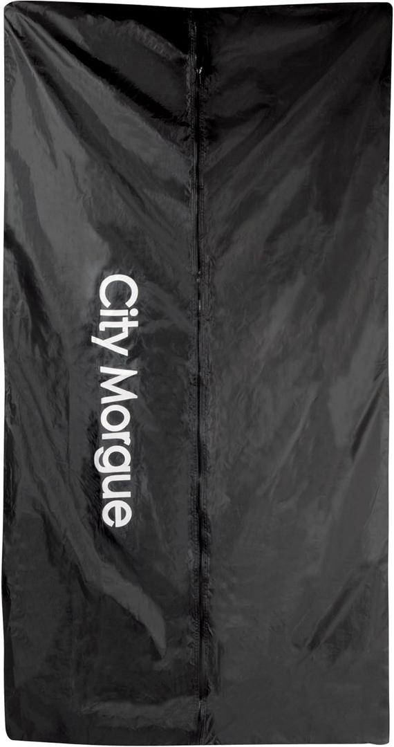 Loftus International Loftus City Morgue Body Bag Halloween 6' Long Decoration Prop, Black Novelty Item