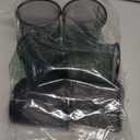 Pen Holder Pencil Holder Mesh Metal Pen Cup Holder Pencil Cup Holder for Desk Office Home Pen Organizer Black, 6 Pack