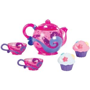 Munchkin Bath Tea and Cupcake Set Toddler Bath Toys for Kids Ages 1-3, Fun Baby Gift (5 Piece Set)