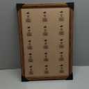 12x18 Wood Frame Brown, Rustic Natural Wooden 18x12in Poster Picture Frame, Distressed 12 x 18inch Woodgrain Gallery Photo Frame with HD Plexiglass, Horizontal Vertical Wall Mounting Display 1pcs