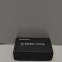 Wireless Mouse with Side Buttons, 2400 DPI, Anti Slip Scroll Wheel, Suitable for Laptops, PCs, Chromebook, Mac, MacBook, Mouse With USB Nano Receiver, 6-Button Wireless Computer Mouse - Gray (Grey)