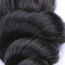 #1B Natural Black Bundles Loose Deep Wave Bundles Human Hair 18 20 22 Inch NerriHou Brazilian Virgin Hair 3 Bundle Natural Color Loose Deep Wave Bundles Human Hair Extensions 50 Gram Per Bundle