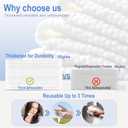 30pcs Thickened Compressed Towels, Disposable Washcloths for Travel, Mini Portable Compressed Towel Tablets for Camping, Fitness, Sports, Beauty, Home, Facial & Hand Cleaning