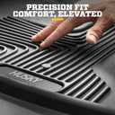 Husky Liners X-act Contour Floor Mats | Fits 2019-2025 Toyota RAV4, 2021-2024 Toyota Venza | Front Row, 2-pc Black - 52811