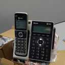 AT&T Cordless Phone 5 Handset with Bluetooth, Landline Phones for Home, Answering System, Smart Call Blocker, DECT 6.0 Extended Range, 2" Backlit Screen, Lighted Keypad with Big Buttons, BL3107-5