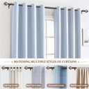 KAMANINA 1 Inch Curtain Rods 32 to 58 Inches (2.6-4.8ft), Antique Bronze Single Curtain Rod for Windows, Decorative Drapery Rod with Marble End