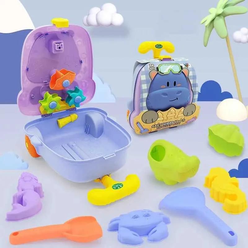 2 xGeneric Beach Toys Trolley Box Set Fun (Purple), Medium