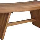 The Original 36" Asia Teak Shower Bench - A. Bench