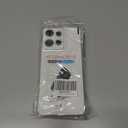 2 x for Motorola Moto G Power 2025 Case, Clear Soft TPU Anti-Yellowing, Wireless Charging Compatible, 4 Corners Airbag Ultra Slim Shockproof Protection Phone Cover for Moto G Power 5G 2025 (Clear)