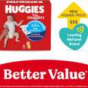 Huggies Size 3 Diapers, Little Snugglers Baby Diapers, Size 3 (16-28 lbs), 76 Count