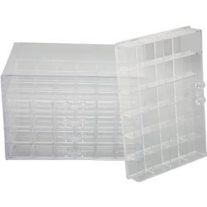 120 Grids Clear Jewelry Storage Box, 5 Layers Detachable Drawers, Dust Proof Lid, Transparent Design for Easy Access, outstanding Organizer for Earrings, Rings, and More
