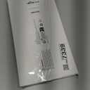 Delamu Cord Hider, 85in Cord Covers for 2-3 Wires on Wall, Self-Adhesive Cable Hider, Paintable Wire Hiders Wire Covers for TV Cords on Wall, Easy Mount Cable Cover Raceway Kit, W0.95 H0.55in, White