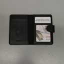 Vintage Wallet Men 13 Card Holder With Coin Pocket Slim Wallet Bifold Wallet Men With RFID Blocking Genuine Leather Black